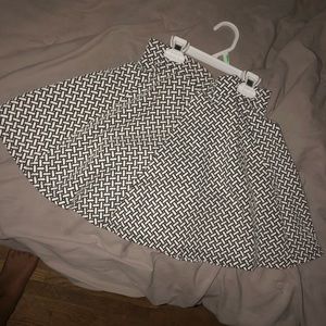 Patterned skirt